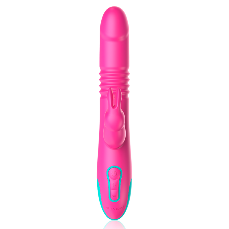 HAPPY LOKY - DONALD DRIEVOUDIGE STIMULATIE: ANAAL, G-SPOT &amp; CLITORAAL WATCHME DRAADLOZE TECHNOLOGIE COMPATIBEL