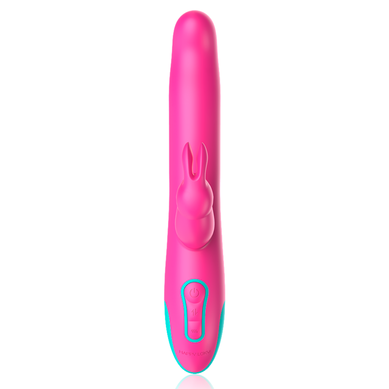HAPPY LOKY - PLUTO KONIJN VIBRATOR &amp; ROTATOR WATCHME DRAADLOZE TECHNOLOGIE COMPATIBEL