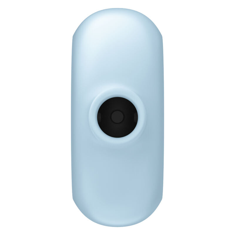 SATISFYER - PRO TO GO 3 DUBBELE LUCHTPULS STIMULATOR &amp; VIBRATOR BLAUW