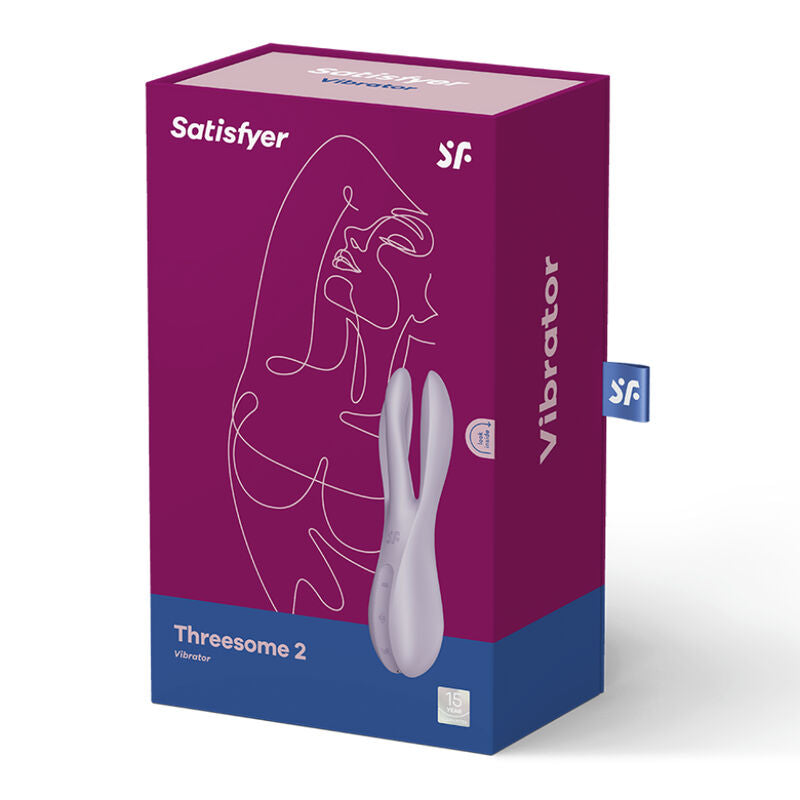 SATISFYER - TRIO 2 VIBRATEUR VIOLET