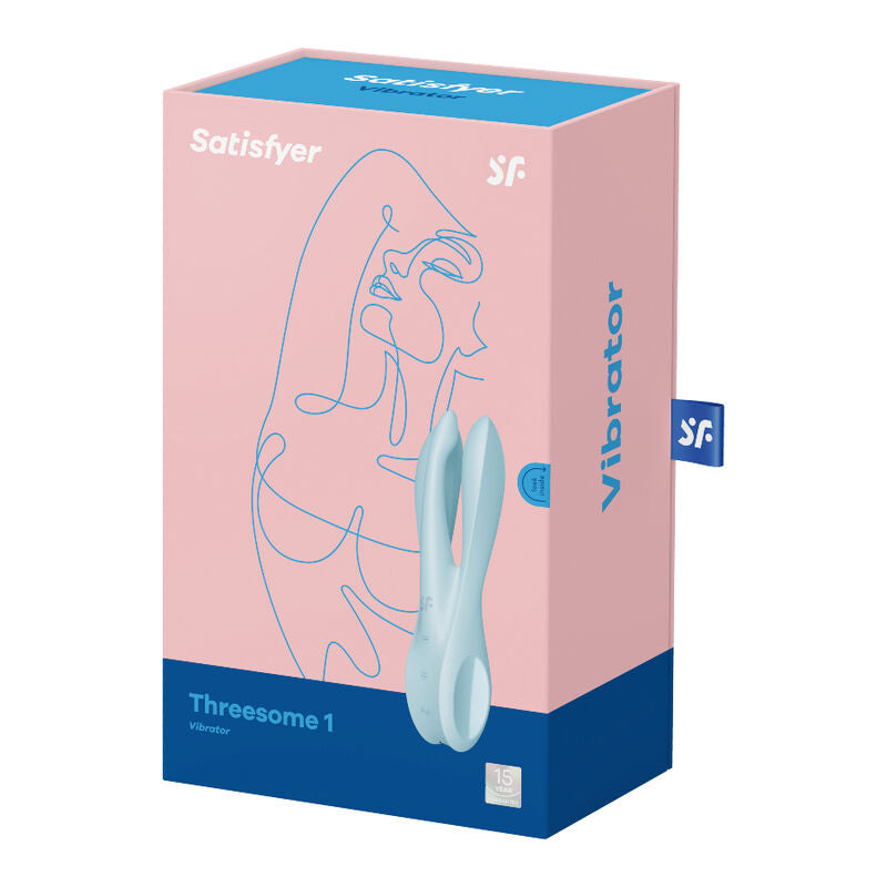 SATISFYER - THREESOME 1 VIBRATOR ROSA