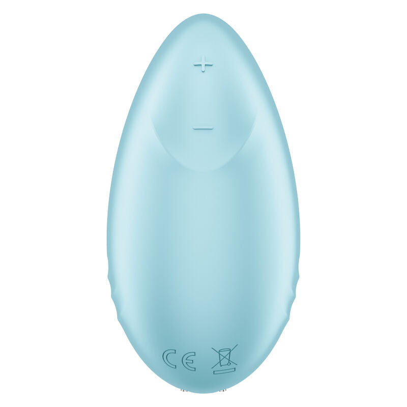 SATISFYER - VIBRATEUR À PLACE À POINTE TROPICAL VIOLET
