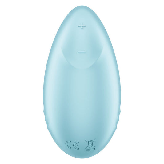 SATISFYER - VIBRATEUR À PLACE À POINTE TROPICAL VIOLET