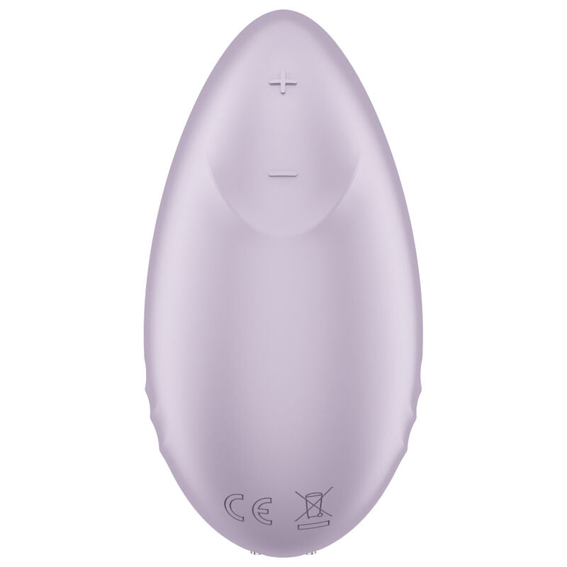SATISFYER - VIBRATEUR À PLACE À POINTE TROPICAL VIOLET
