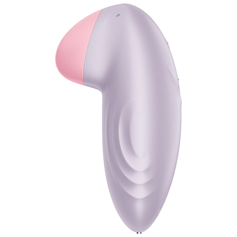 SATISFYER - VIBRATEUR À PLACE À POINTE TROPICAL VIOLET