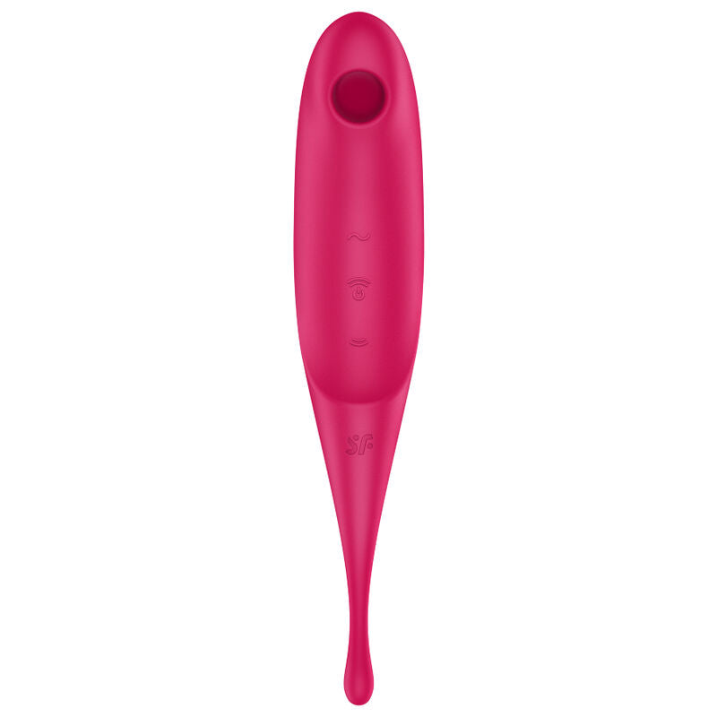 SATISFYER - TWIRLING PRO AIR PULSE STIMULATOR & VIBRATOR BLAU