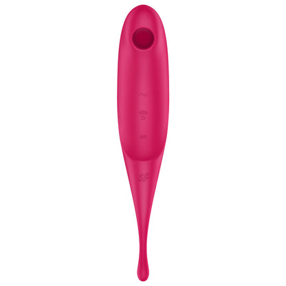 SATISFYER - TWIRLING PRO AIR PULSE STIMULATOR & VIBRATOR BLAU