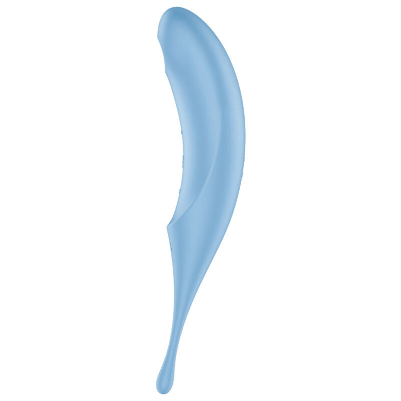 SATISFYER - TWIRLING PRO AIR PULSE STIMULATEUR ET VIBRATEUR BLEU