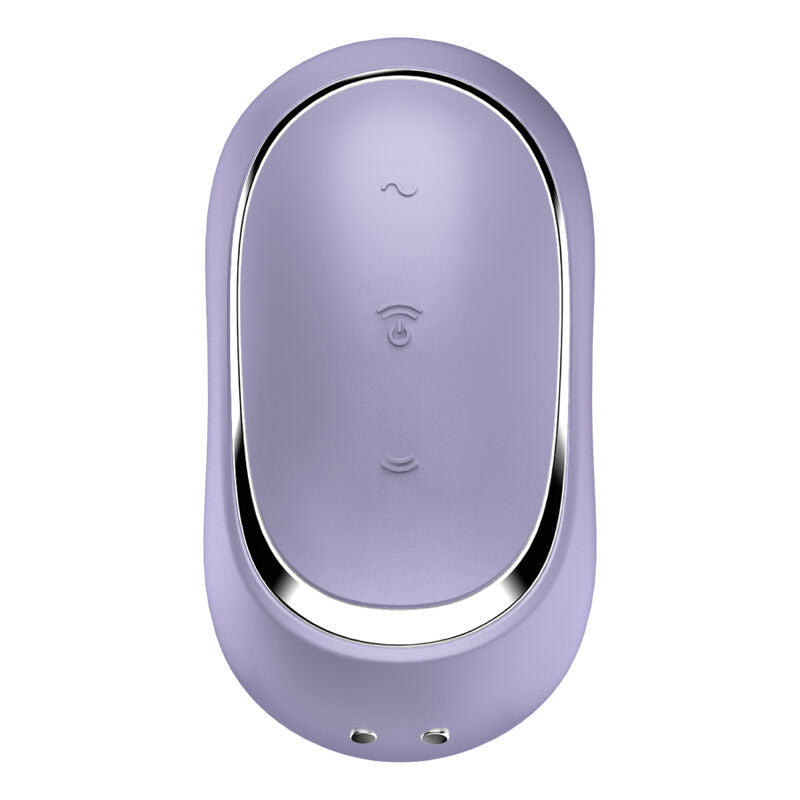 SATISFYER - PRO TO GO 2 DUBBELE LUCHTPULS STIMULATOR &amp; VIBRATOR GROEN