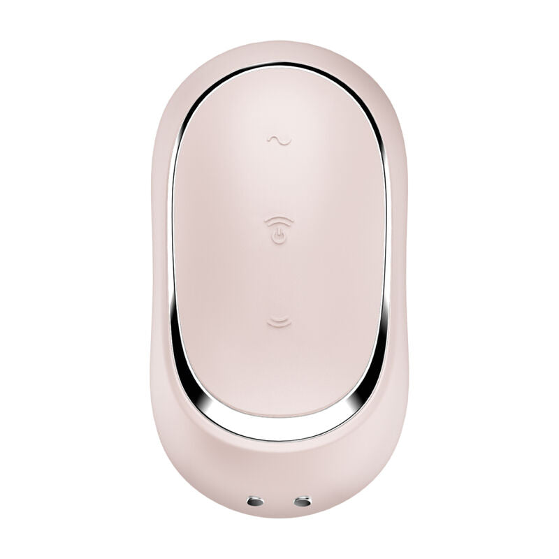 SATISFYER - PRO TO GO 2 DUBBELE LUCHTPULS STIMULATOR &amp; VIBRATOR GROEN