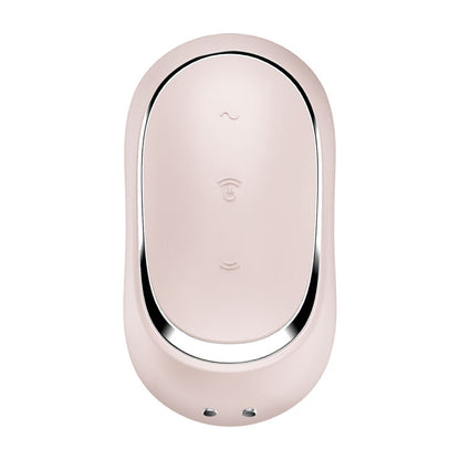 SATISFYER - PRO TO GO 2 DOPPELTER LUFTPULSSTIMULATOR & VIBRATOR GRÜN