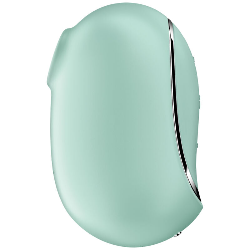 SATISFYER - PRO TO GO 2 DUBBELE LUCHTPULS STIMULATOR &amp; VIBRATOR GROEN
