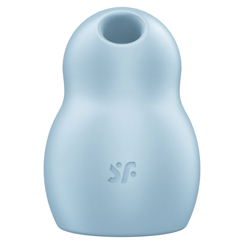SATISFYER - PRO TO GO 1 DOUBLE AIR PULSE STIMULATOR &amp; VIBRATOR BLUE