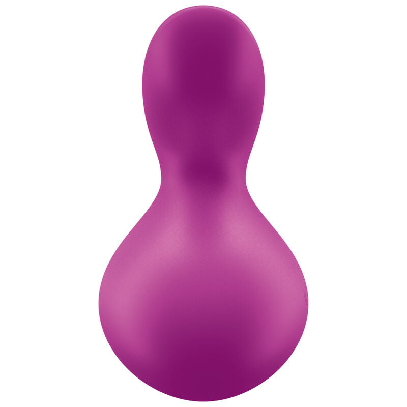 SATISFYER - VIVA LA VULVA 3 LAID-ON VIBRATOR GREEN