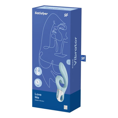 SATISFYER - LOVE ME RABBIT VIBRATION ROT