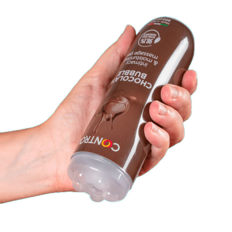 CONTROL - MASSAGEGEL 3 IN 1 CHOCOLADEBUBBEL 200 ML