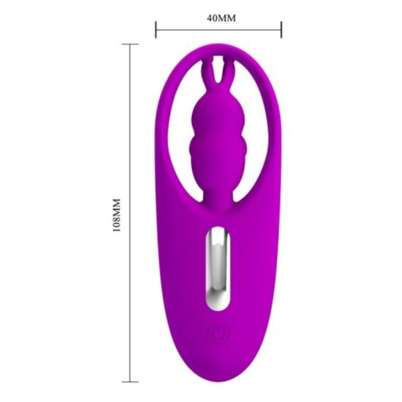 PRETTY LOVE - WILD RABBIT PANTY STIMULATOR WITH REMOTE CONTROL LILAC