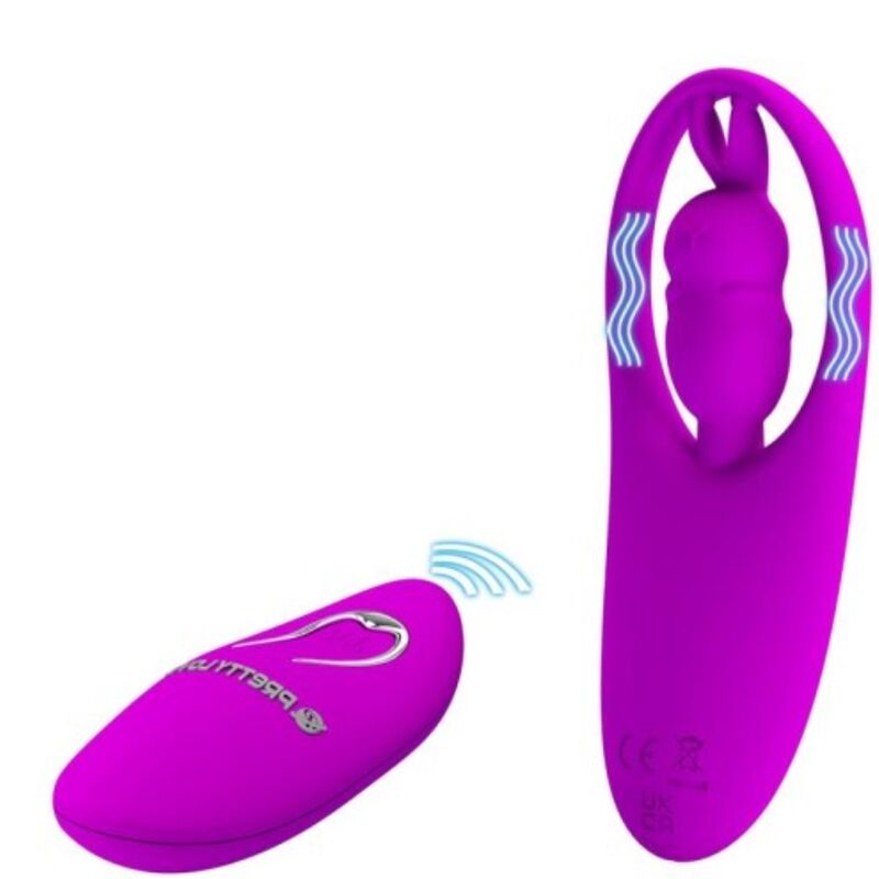 PRETTY LOVE - WILD RABBIT PANTY STIMULATOR WITH REMOTE CONTROL LILAC