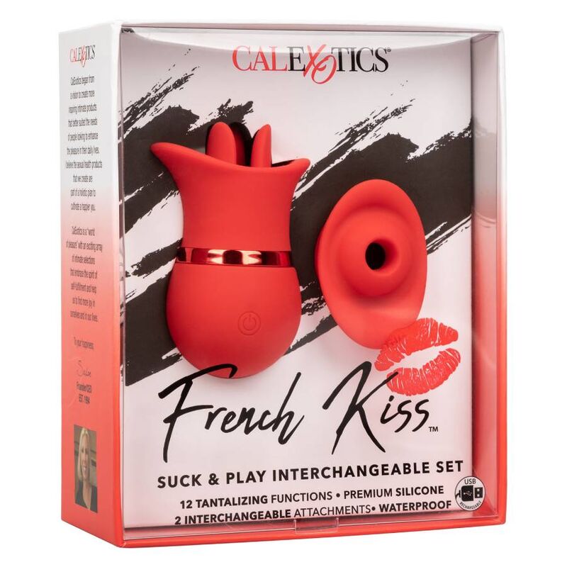 CALEXOTICS - COFFRET FRENCH KISS SUCK &amp; PLAY
