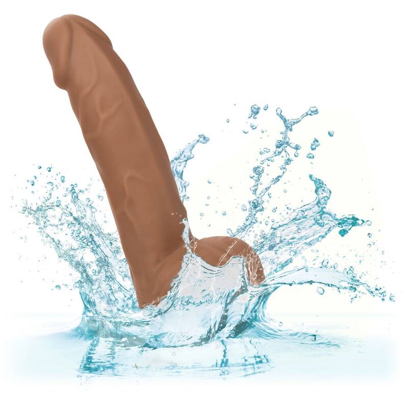 CALEXOTICS - SILICONE RIVETS 15.24 CM BROWN