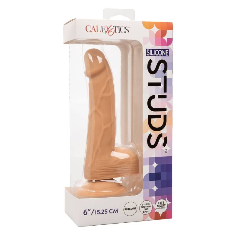CALEXOTICS - RIVETS SILICONE 15,24 CM PEAU