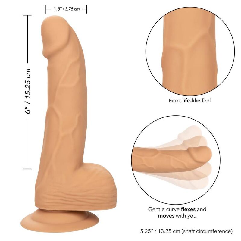 CALEXOTICS - SILICONE RIVETS 15.24 CM SKIN