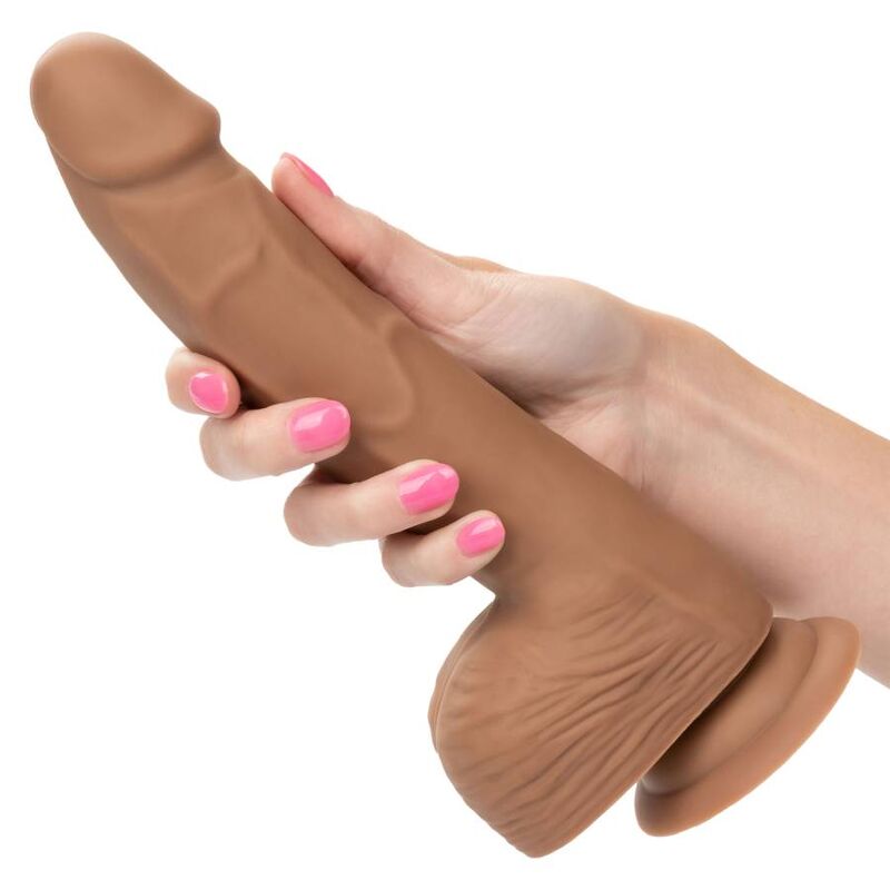 CALEXOTICS - SILICONE RIVETS 20.32 CM BROWN