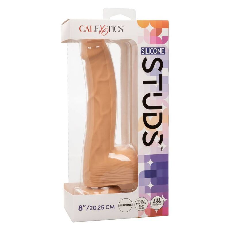 CALEXOTICS - RIVETS SILICONE 20,32 CM PEAU