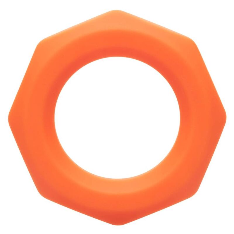 CALEXOTICS - BAGUE ALPHA SEXAGONE ORANGE