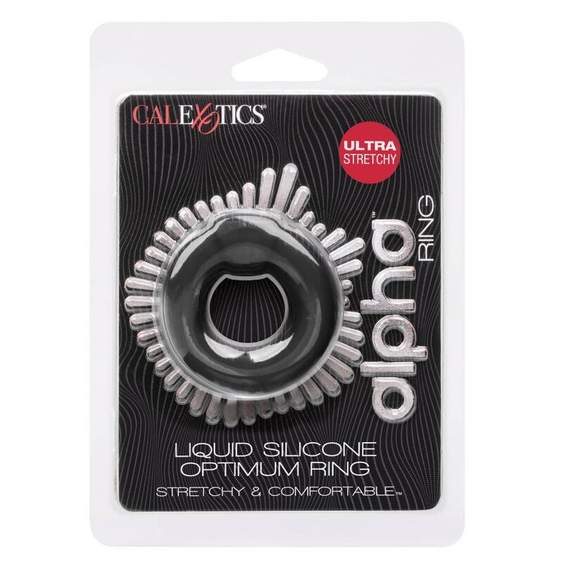 CALEXOTICS - BAGUE ALPHA OPTIMUM NOIRE