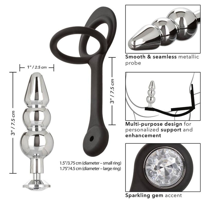 CALEXOTICS - STAR FUCKER PEARL STUDS