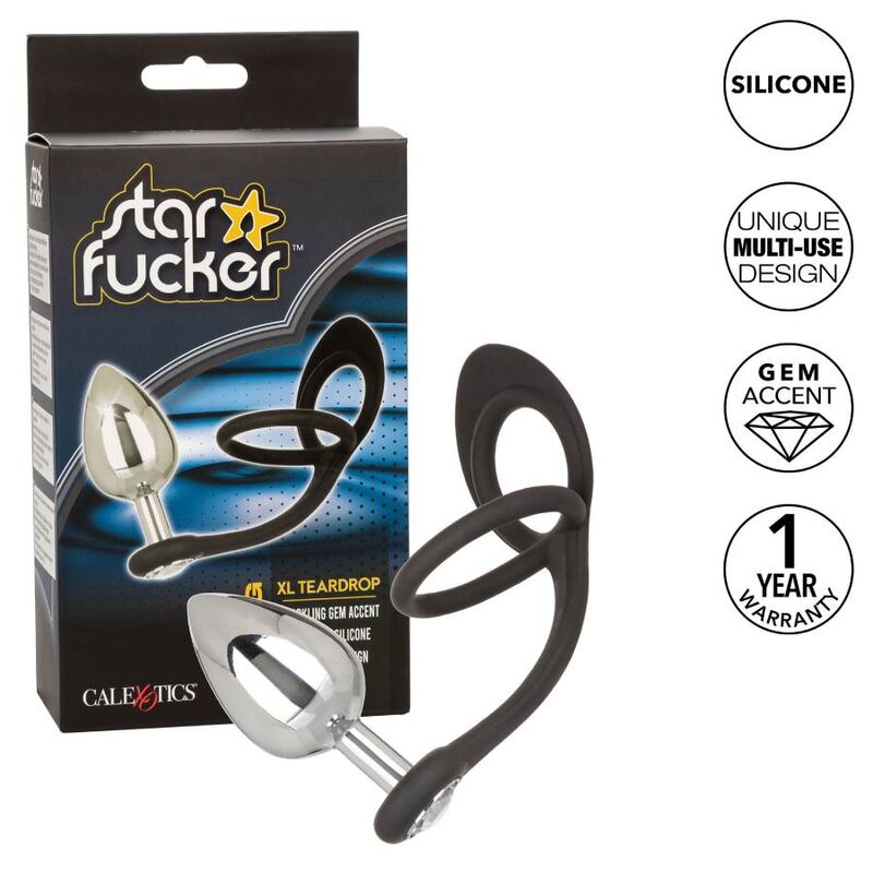 CALEXOTICS - PLUG EN GOUTTE DE LARME STAR FUCKER XL