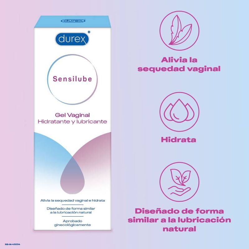 DUREX - SENSILUBE GEL MOISTURIZATION LUBRICANT 40 ML