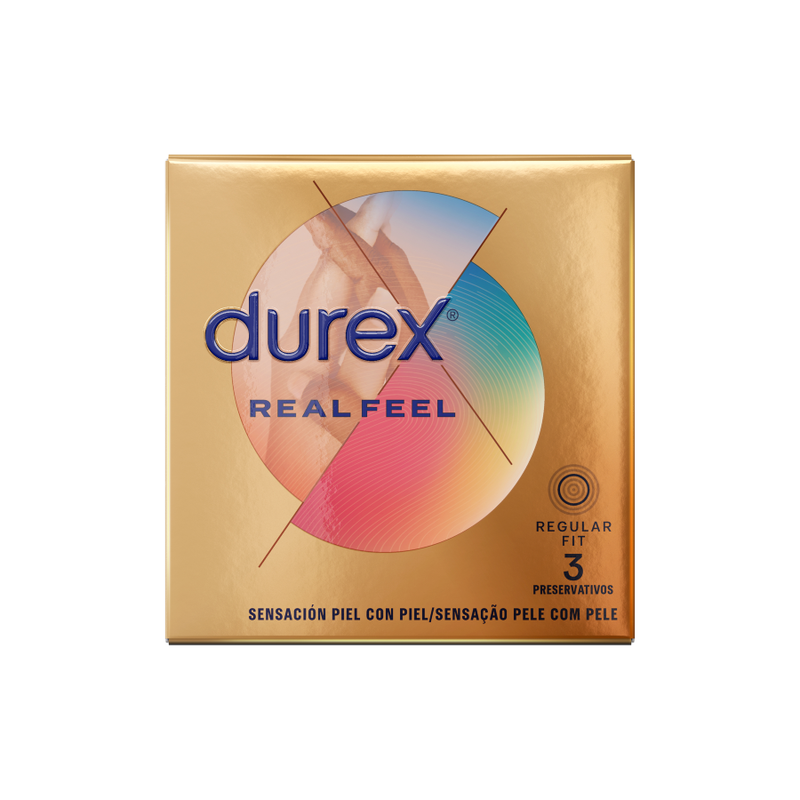 DUREX - ECHT GEVOEL CONDOOMS 3 STUKS