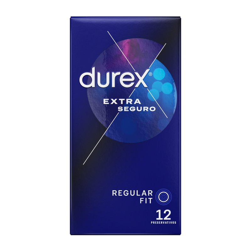 DUREX - EXTRA SÉCURITAIRE 12 UNITÉS