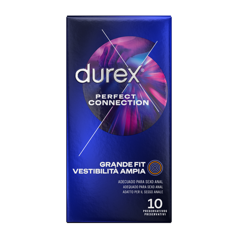 DUREX - PERFECT CONNECTION SILICONE LUBRIFICATION EXTRA 10 UNITÉS