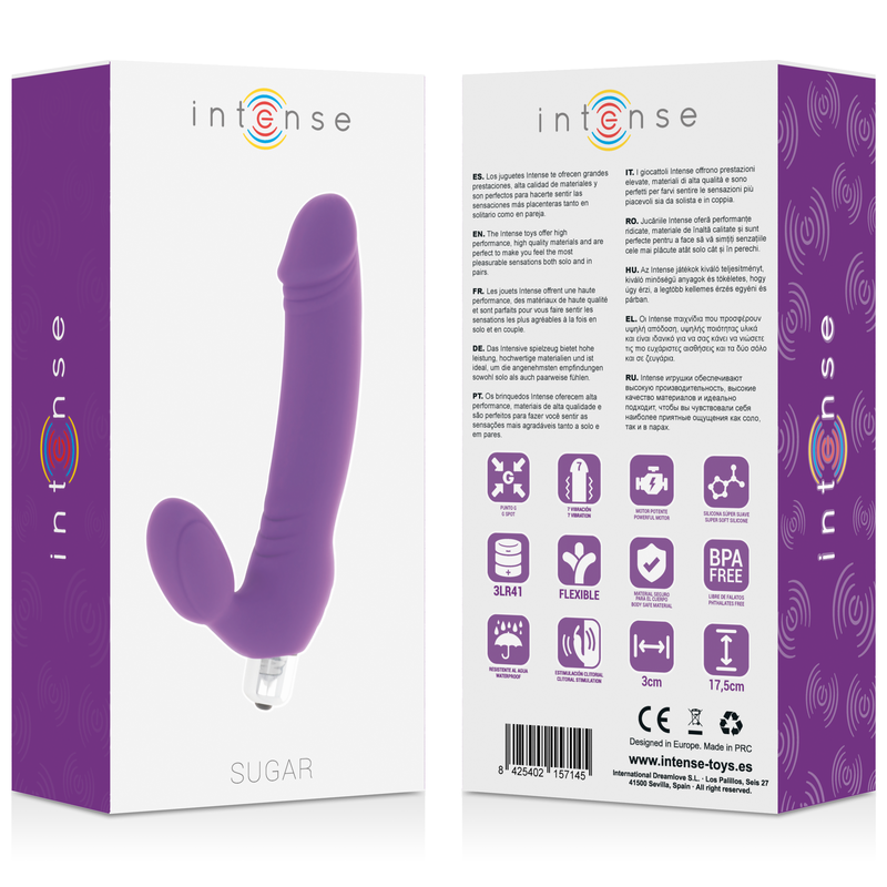 INTENSE - SUIKER, ZEVEN SNELHEDEN, SILICONEN, LILA