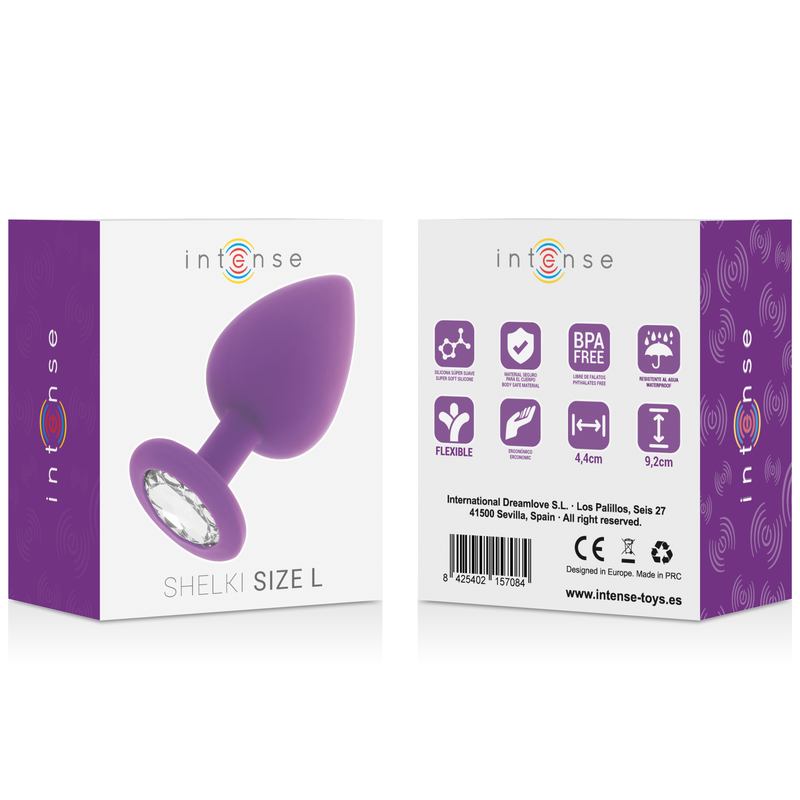 INTENSE - SHELKI L PLUG ANAL LEATHER