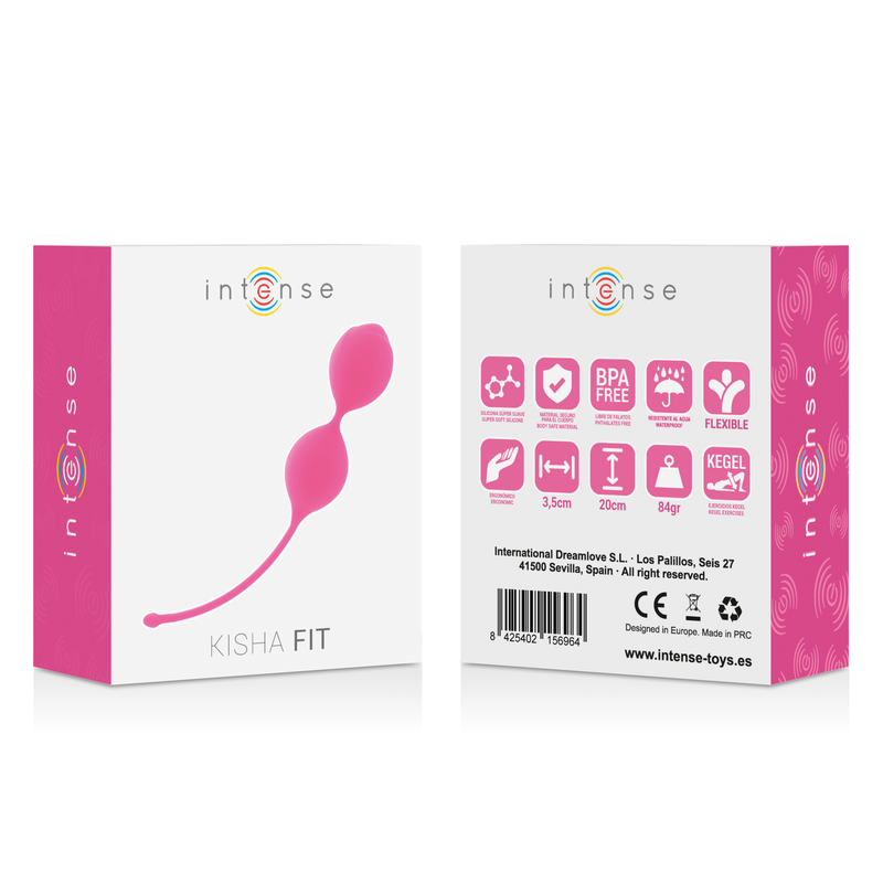 INTENSE - KISHA FIT CÔNE EN SILICONE FUCHSIA