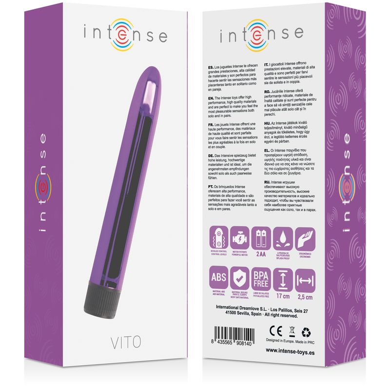 INTENSE - VIBRATEUR VITO VIOLET