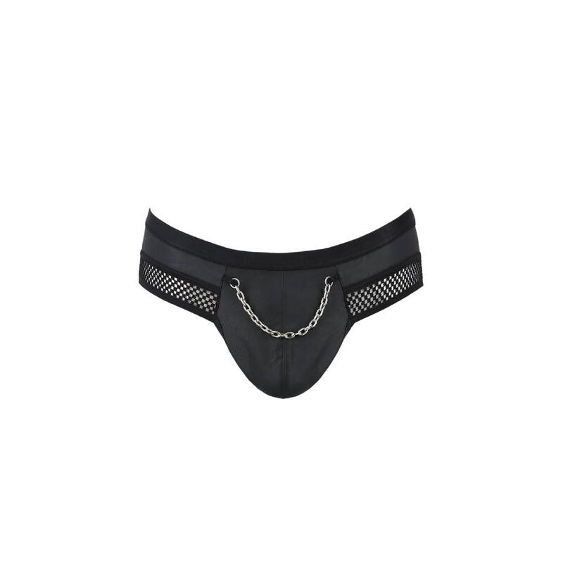 PASSIE - 030 OPEN PANTY TOM ZWART S/M