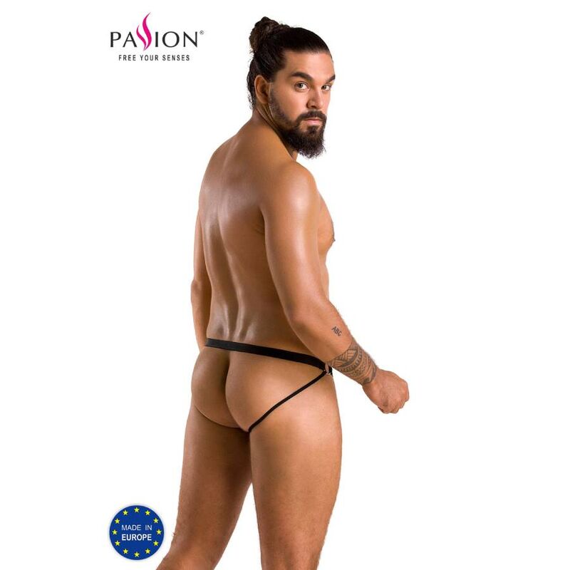 PASSIE - 034 SLIP OPEN LUKE ZWART S/M