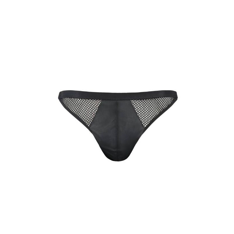 PASSIE - 034 SLIP OPEN LUKE ZWART S/M