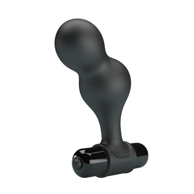 MR PLAY - VIBRATEUR ANAL EN SILICONE NOIR