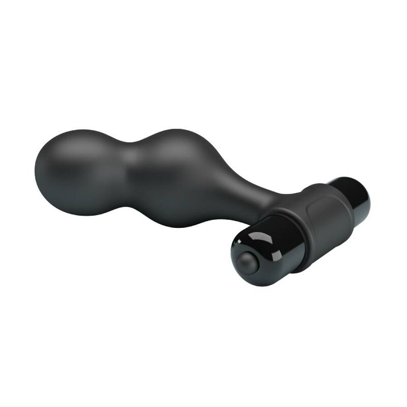 MR PLAY - VIBRATEUR ANAL EN SILICONE NOIR