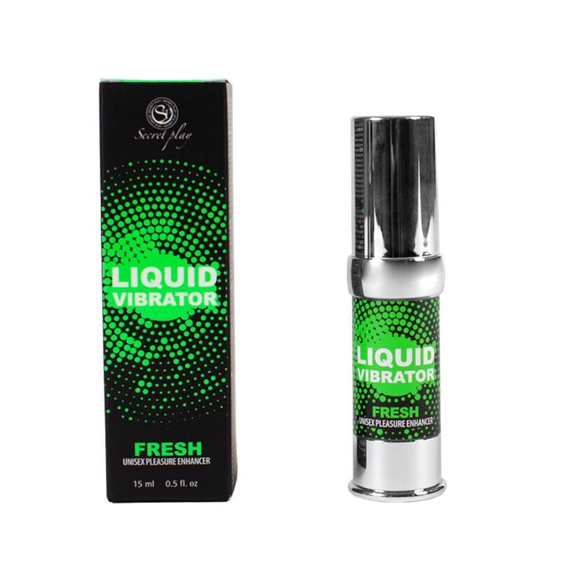 SECRETPLAY - VIBRATEUR LIQUIDE, STIMULATEUR ET INTENSIFICATEUR DE PLAISIR FRAIS 15 ML