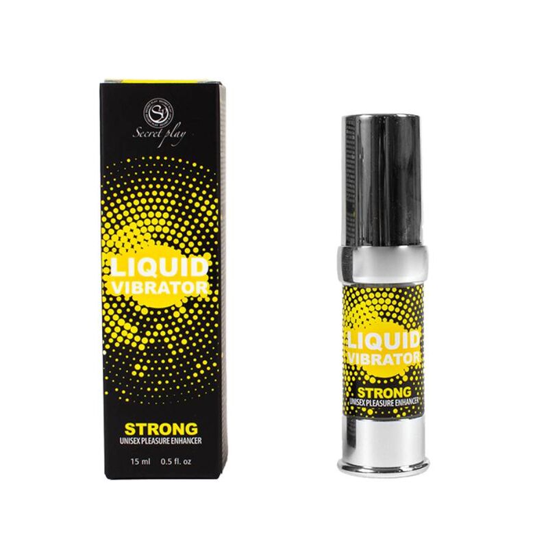 SECRETPLAY - VLOEIBARE VIBRATOR STIMULATOR UNISEX STERK 15 ML
