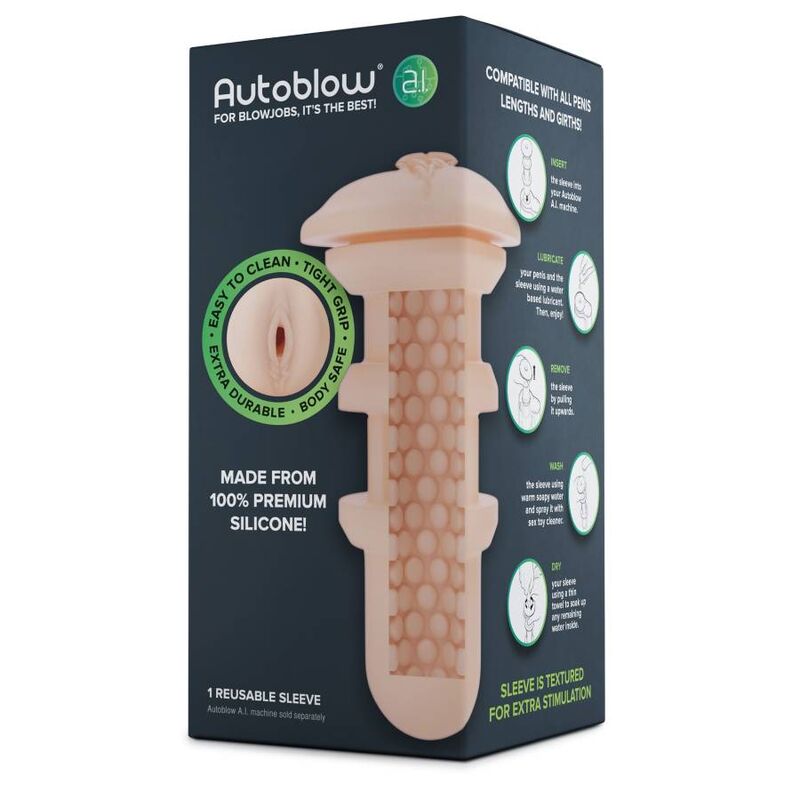 AUTOBLOW - AI VAGINA SLEEVE PEAU