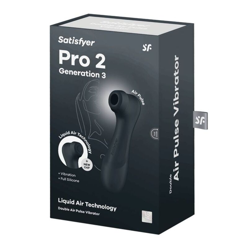 SATISFYER - PRO 2 GENERATIE 3 LIQUID AIR TECHNOLOGY PAARS