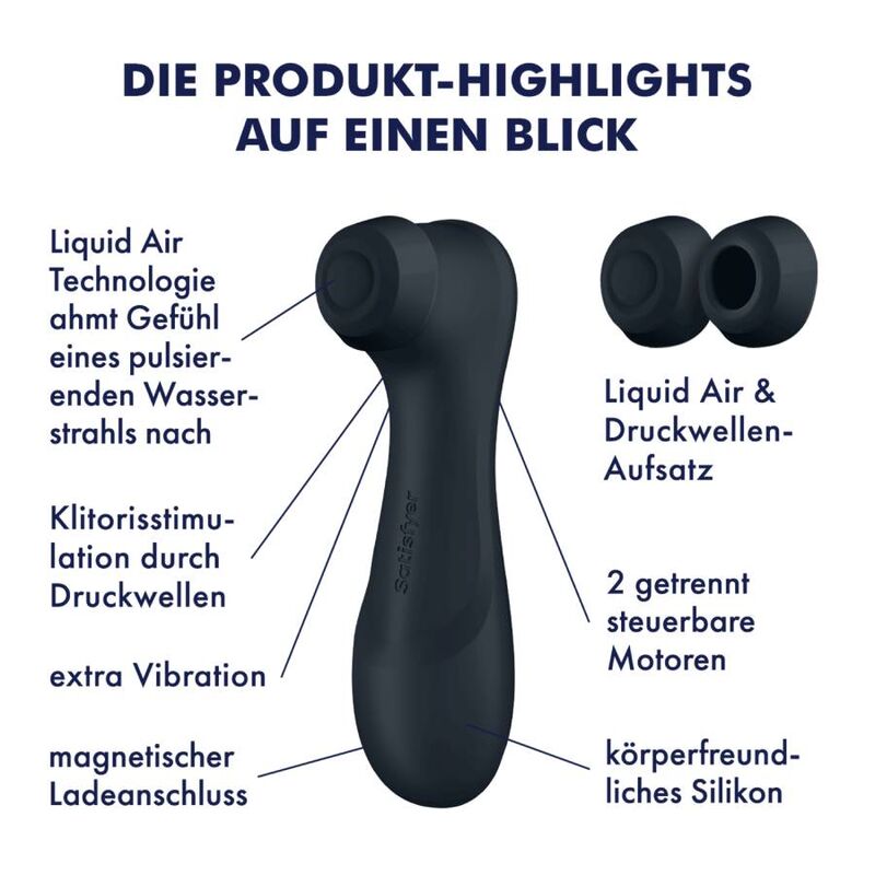 SATISFYER - PRO 2 GENERATIE 3 LIQUID AIR TECHNOLOGY PAARS